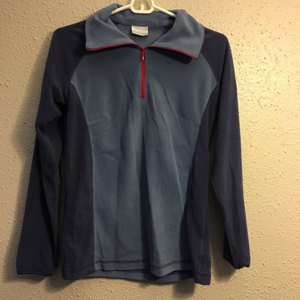 Columbia fleece pullover half zip